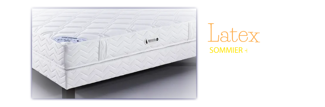 Le latex est un excellent choix pour la literie car il est naturellement hypoallergénique, résistant aux acariens, durable et confortable.
